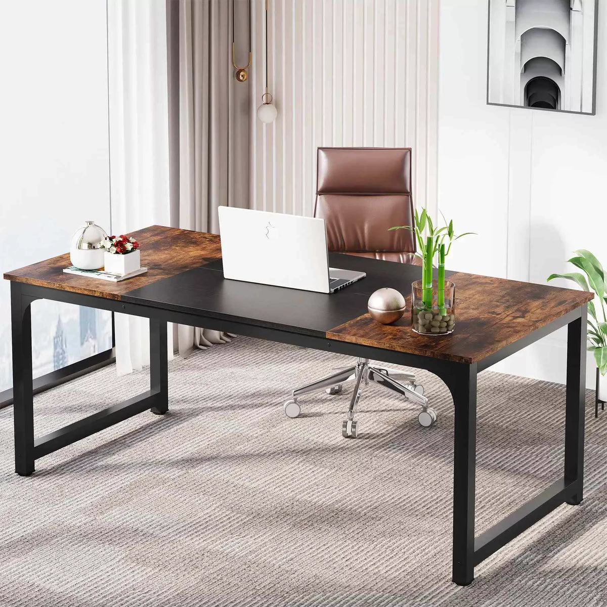 Large Modern Computer Desk for Home Office - DSARD