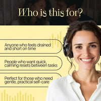 5-Minute Reset for Exhausted Parents (3 in 1) | Audio Course | Mindfulness Breathing, Emotional Reset & Energy Boost - DSARD