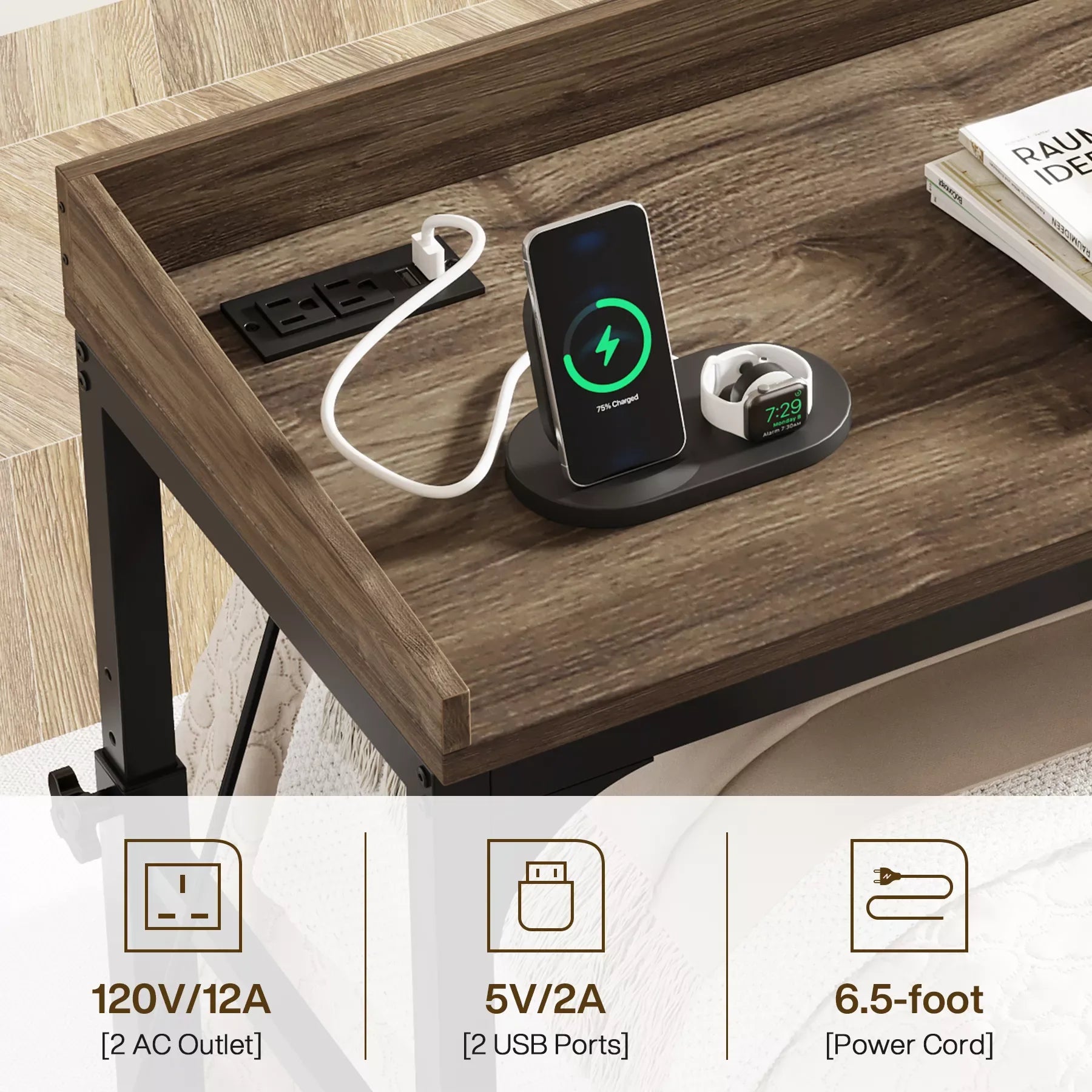 Adjustable Overbed Laptop Desk - DSARD - DSARD