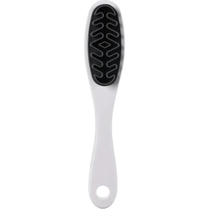 2-in-1 Suede & Leather Shoe Cleaning Brush Double-Sided Soft Scrub Tool