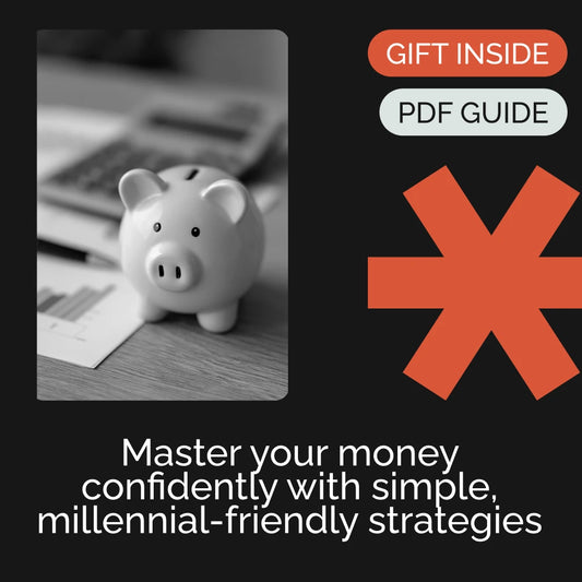 A Millennial’s Guide to Mastering Your Finances Without Losing Your Mind | Personal Finance eBook, Budgeting Guide, Debt-Free Roadmap, Savings & Investing Planner (Digital Download)