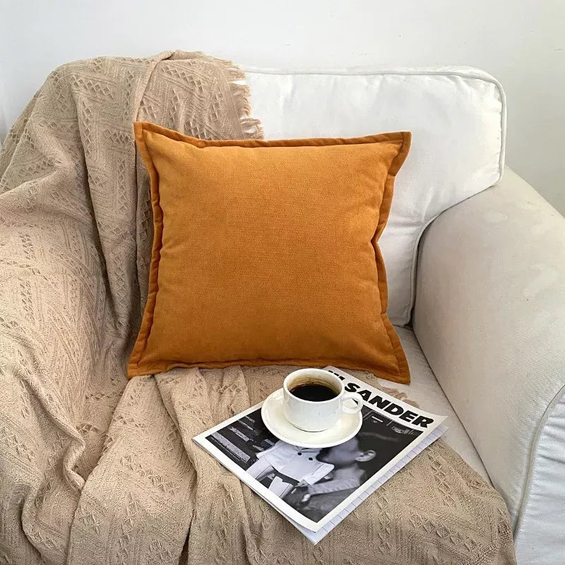 Luxury Nordic Plush Pillow Case 18×18 Inch