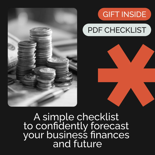 12 Steps to See Your Business Future Clearly Checklist | Small Business Financial Planning | how to forecast business revenue and expenses | Budgeting & Revenue Prediction Guide for Entrepreneurs