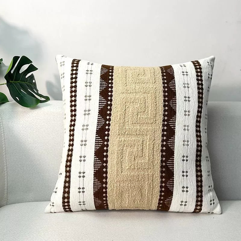 Chenille Throw Pillow Cover for Sofa & Bedroom – 45x45cm
