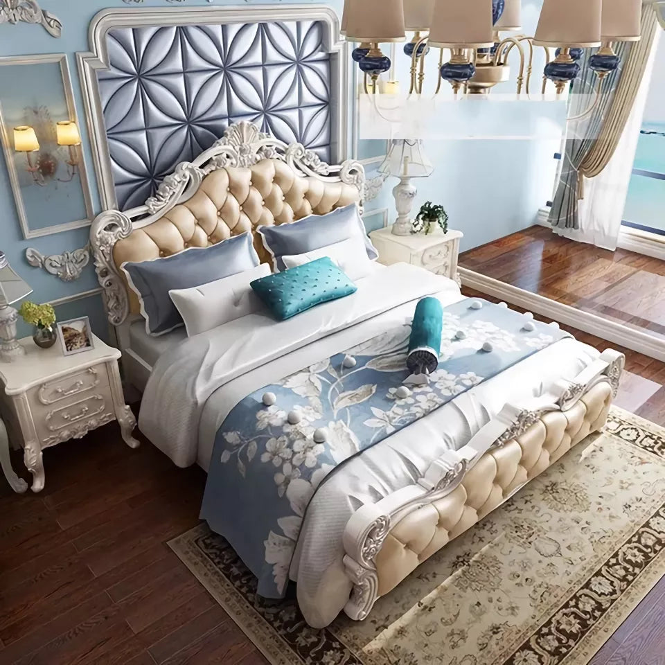 Luxury Modern European King Size Bed Frame - DSARD