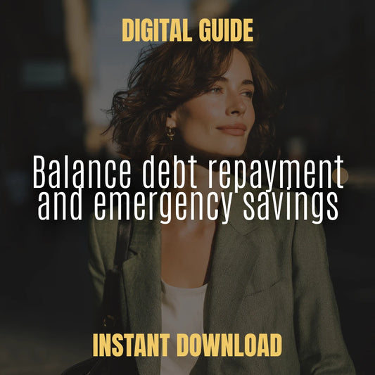 A Practical Path to Financial Security While in Debt – Building Emergency Fund While in Debt eBook Guide for Smart Budgeting & Debt Management