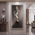 Luxury Crystal Porcelain Abstract Wall Lamp – Modern Corridor & Hallway Decor