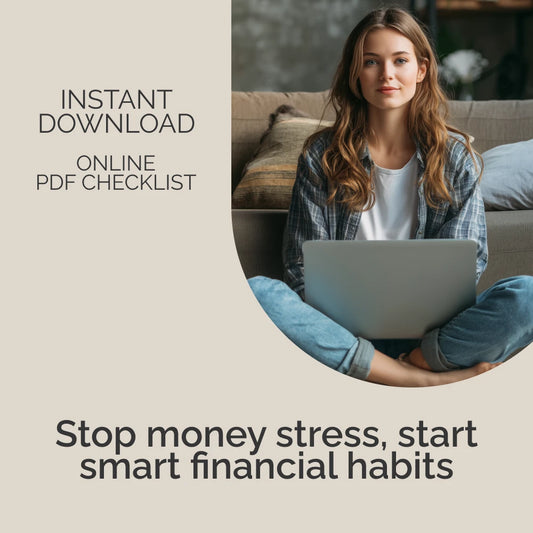 No More Money Mistakes | Printable Financial Checklist for Smarter Spending and Saving | Learn to Avoid Suboptimal Decision Making in Financial Planning | Digital Download