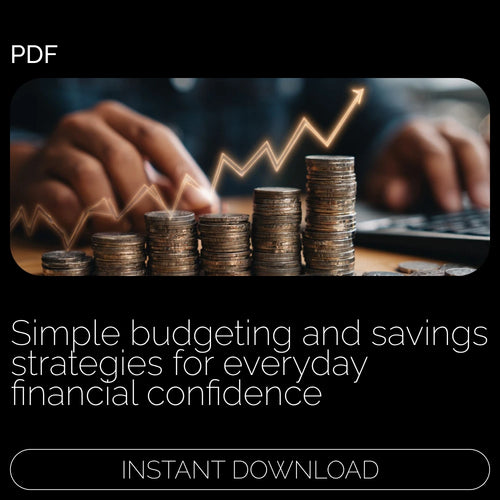 Simple Ways to Keep Your Money in Check – Easy Budgeting & Smart Savings Ebook | Practical Ways on How to Save Money
