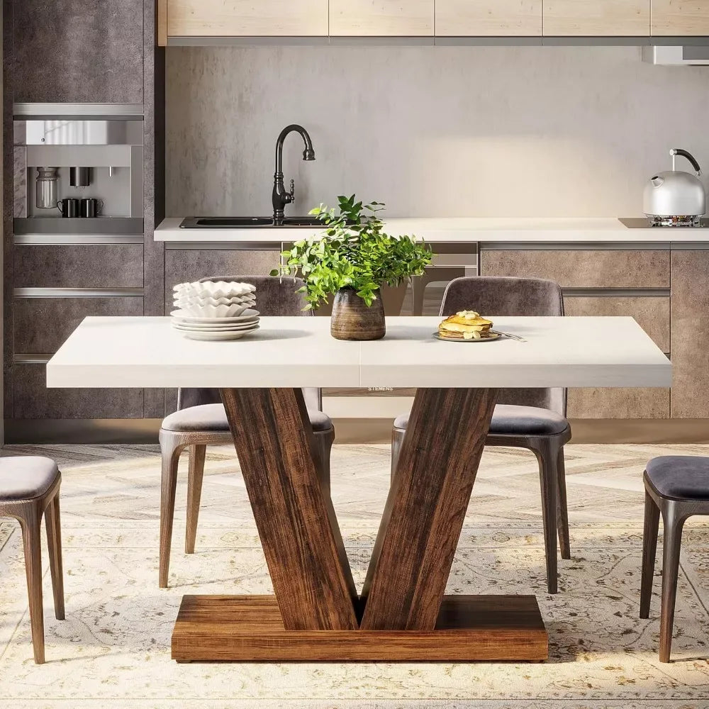 Farmhouse 47-Inch Dining Table for 4 - DSARD - DSARD