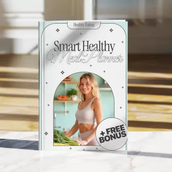 Smart Healthy Meal Planner | Digital Download Guide for Weekly Meal Planning, Balanced Nutrition, Simple Prep & AI Tools