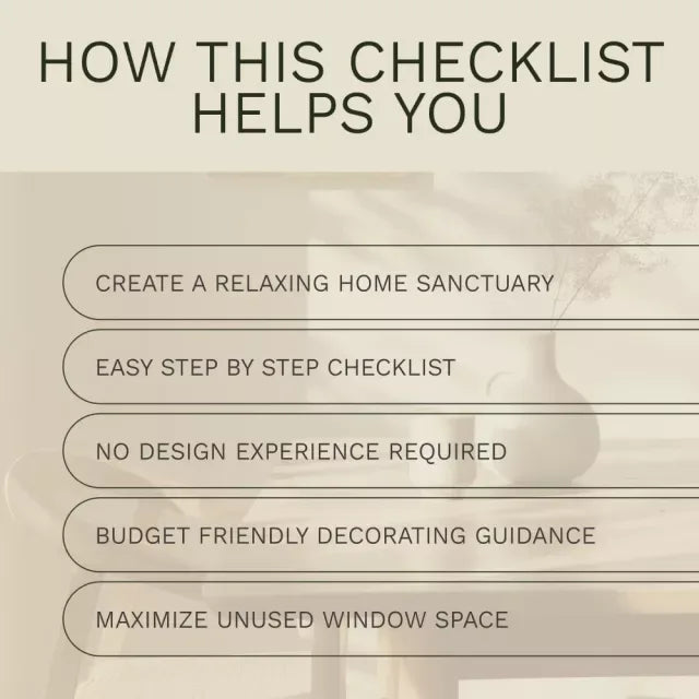 Build a Cozy Window Seat Retreat | DIY Window Seat Checklist | Cozy Nook Home Decor Digital Download | Window Seat Design Guide - DSARD