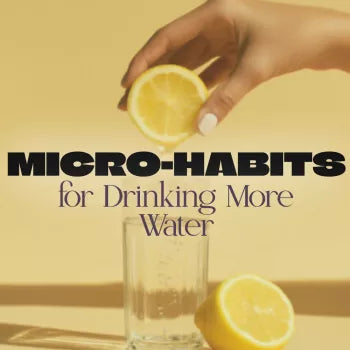 Micro-Habits for Drinking More Water Daily Checklist | Printable Digital Download | Healthy Lifestyle & Wellness Habit Tracker