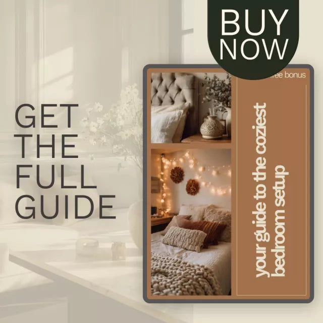 Your Guide to the Coziest Bedroom Setup – Cozy Bedroom Setup Guide, Digital Download eBook, AI-Assisted Bedroom Makeover Planner, Printable Home Decor Checklist, Bedroom Styling Guide for Calm & Comfort