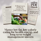 A Beginner's Guide to a Low-Fat, Low-Calorie Diet | Easy & Effective Low Fat Low Calorie Diet eBook for Weight Loss & Healthy Living | Instant Digital Download thumbnail 2