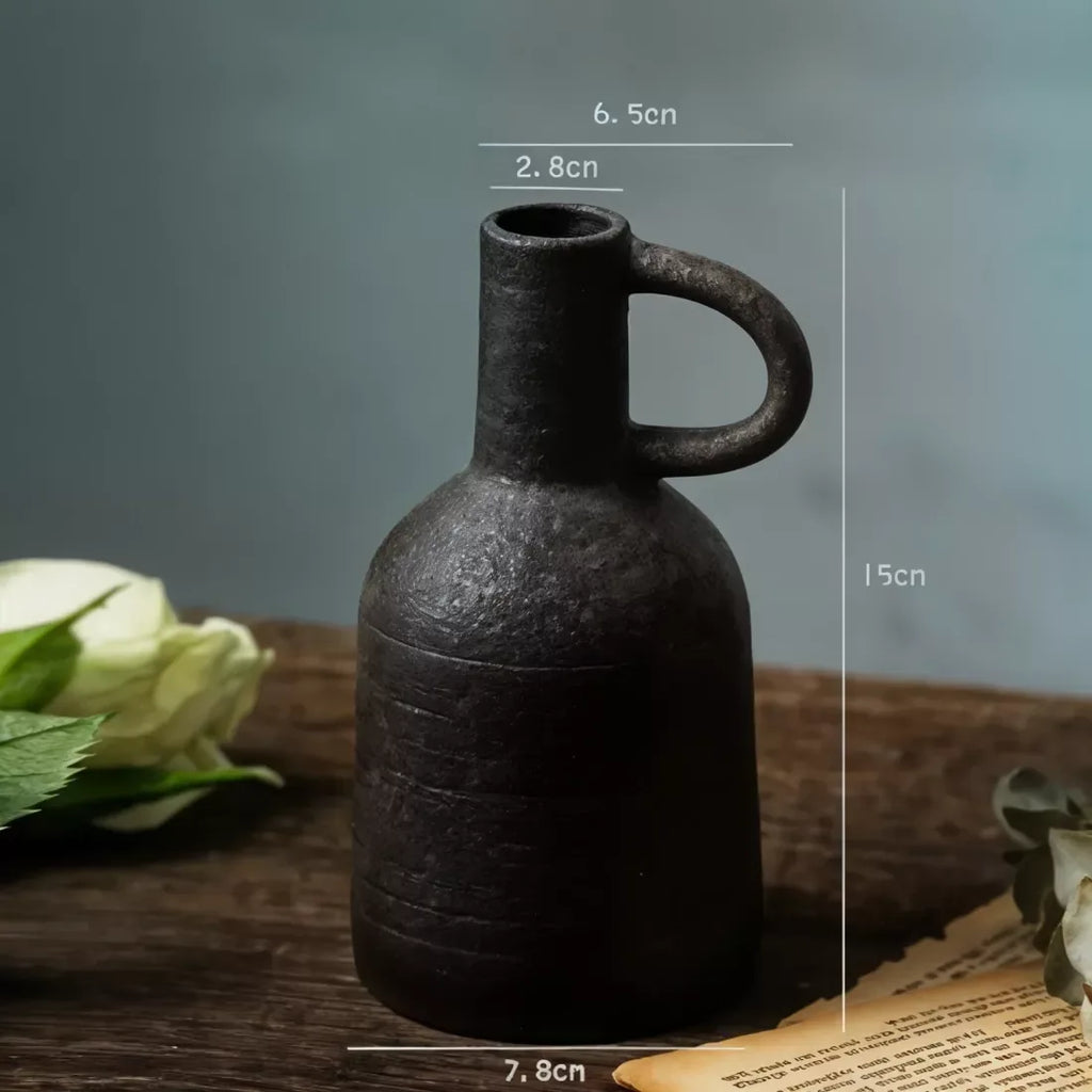 Creative Teapot Shape Ceramic Vase for Flower Arrangements & Table Decoration - DSARD