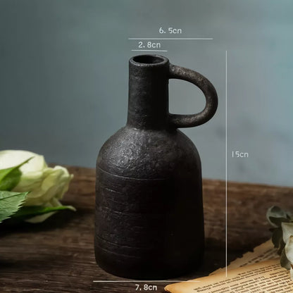 Creative Teapot Shape Ceramic Vase for Flower Arrangements & Table Decoration