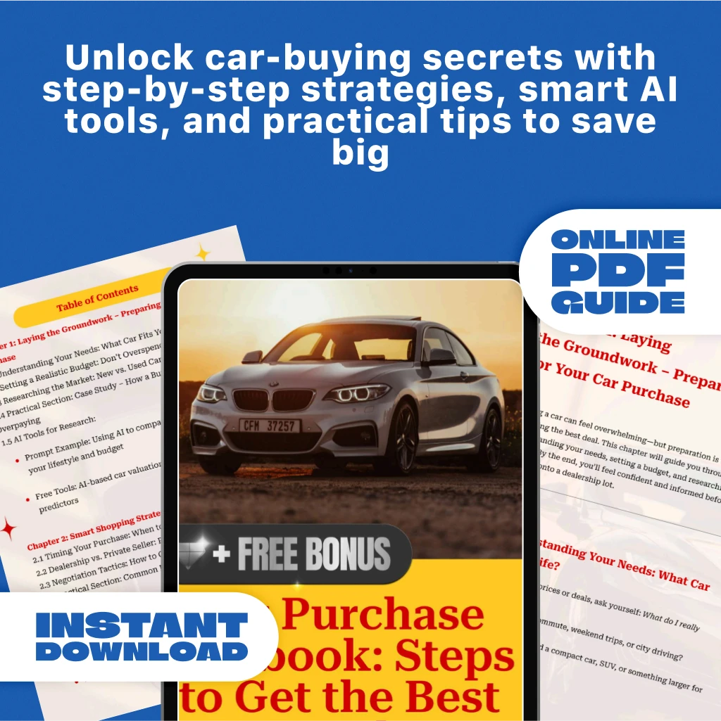 Car Purchase Playbook: Steps to Get the Best Deal – Your Ultimate Guide to Smart Car Buying