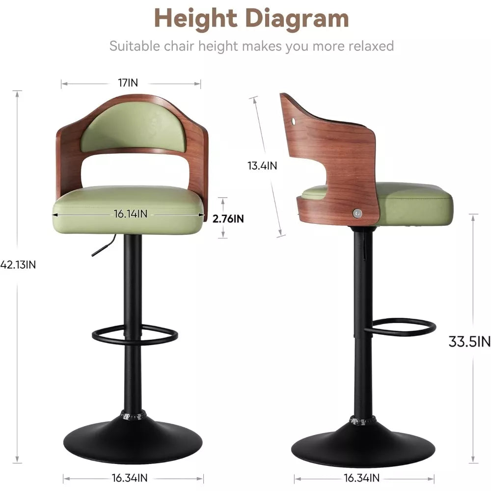 Swivel Bar Stools Set of 2 - DSARD