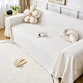 Luxury Cotton Linen Throw Blanket – All Seasons Sofa & Picnic Mat