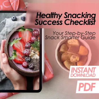 Healthy Snacking Success Checklist: Your Step-by-Step Snack Smarter Guide – Digital Healthy Snack List, Printable Nutrition Habit Tracker