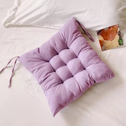 Soft Square Chair Cushion – Comfortable Seat & Backrest Pads for Home & Office