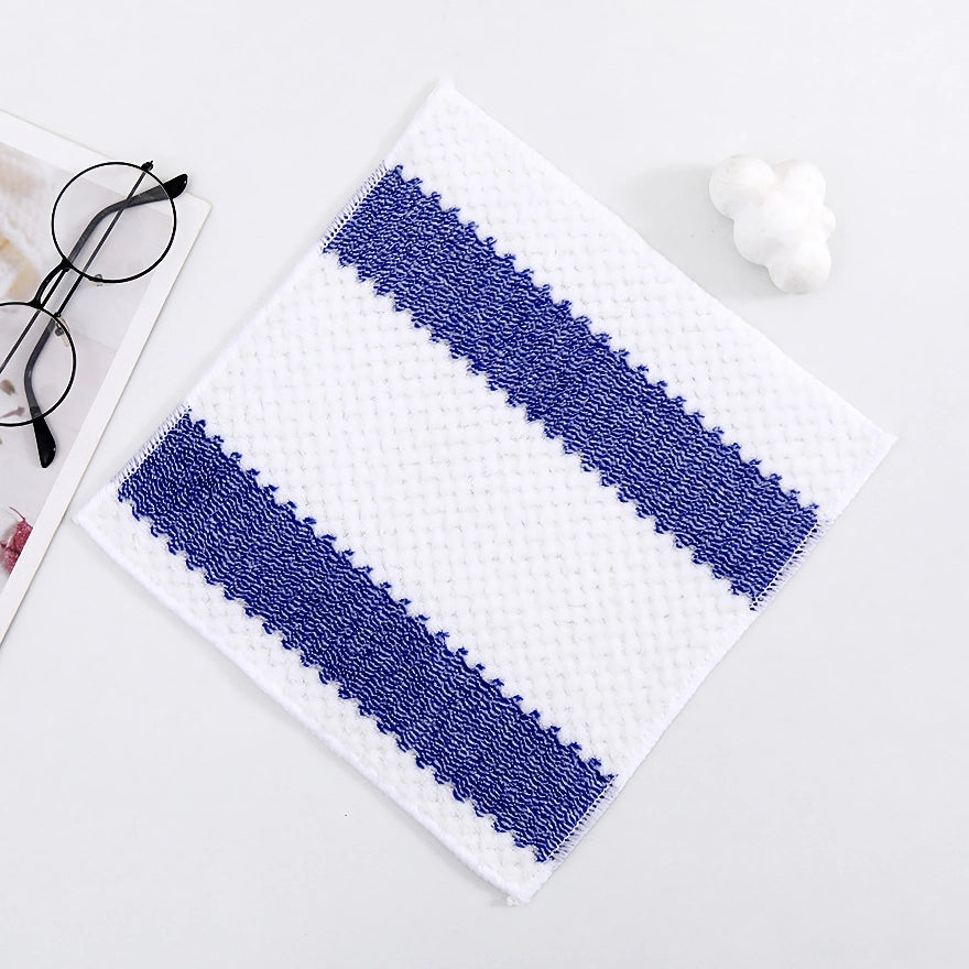 Ultra-Absorbent Microfiber Kitchen Towels - 5-Pack Reusable Cleaning Cloths