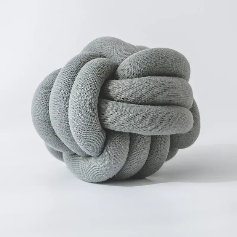 DIY Knot Pillow Ball – Oversized Soft Cushion for Home & Pets - DSARD