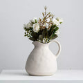Vintage White Ceramic Vase