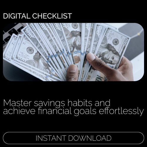 Habit-Building Saving Checklist – How to Develop Saving Habit in 7 Simple Steps