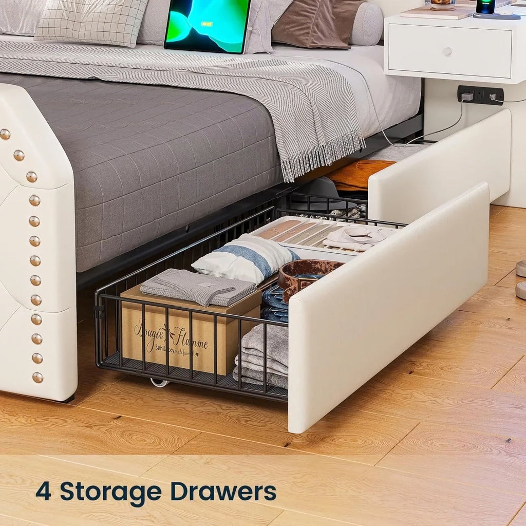 Queen Size Platform Bed Frame - DSARD
