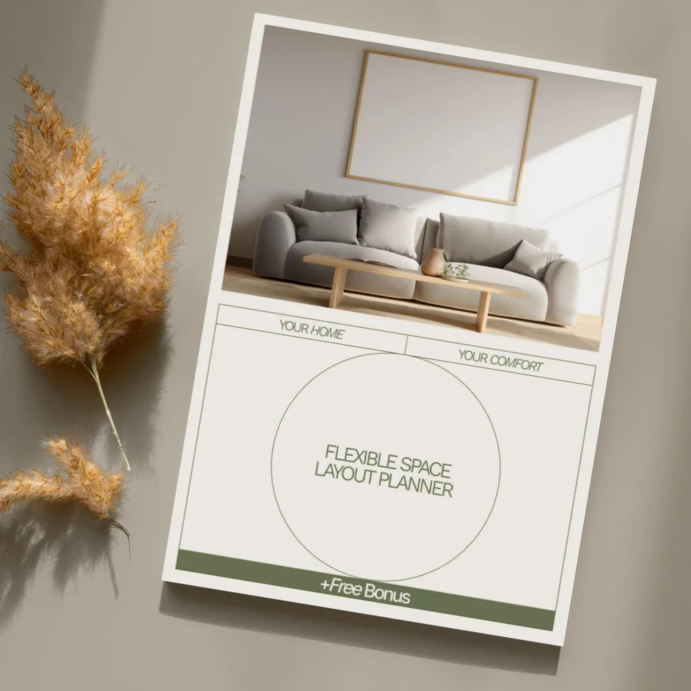 Minimalist Living Room Refresh Plan | Modern Home Décor Guide | Minimalist Living Room Makeover | Digital Download
