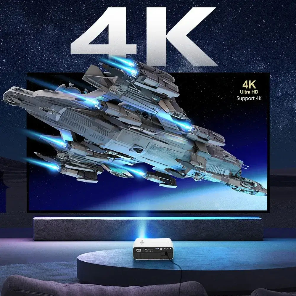 4K 3200ANSI Android Home Cinema Projector with Google TV & WiFi - DSARD