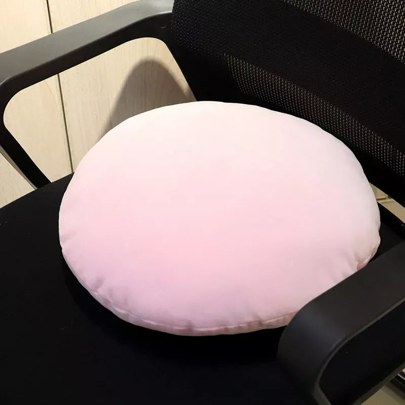 Fluffy Round Solid Color Seat Cushions