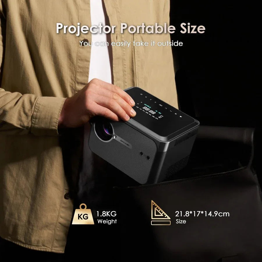 Android 11 4K Home Theater Projector with 5G WiFi & Dolby Sound - DSARD