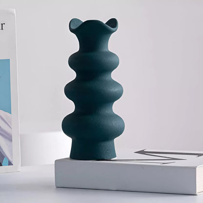 Modern White Ceramic Vase