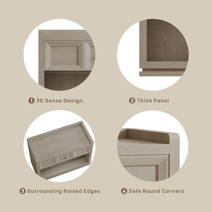 Set of 2 Modern Premium Nightstands