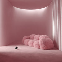 Modern Nordic Plush Sofa Chair - DSARD