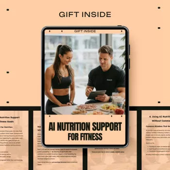 AI Nutrition Support for Fitness Guide | Smart AI Nutrition Support Fitness Planning | Digital Download for Personalized Meal & Training Optimization