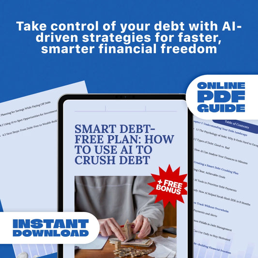Smart Debt-Free Plan: How to Use AI to Crush Debt – The Ultimate Guide to Debt Management & Financial Freedom