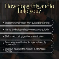 5-Minute Reset for Exhausted Parents (3 in 1) | Audio Course | Mindfulness Breathing, Emotional Reset & Energy Boost - DSARD