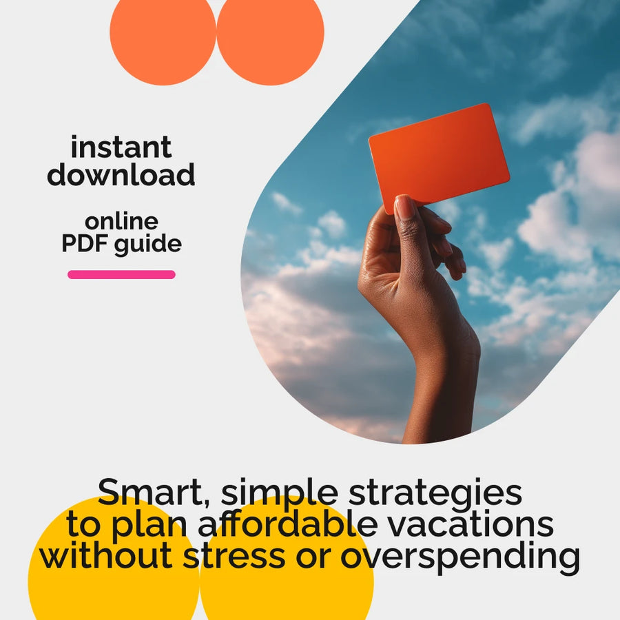 Escape Smart: Your Ultimate Guide to Affordable Vacation Planning — Budget Travel eBook, Money-Saving Travel Guide, Digital Download for Affordable Adventures