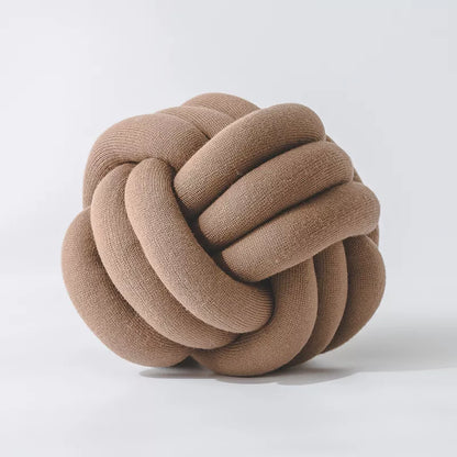 DIY Knot Pillow Ball – Oversized Soft Cushion for Home & Pets