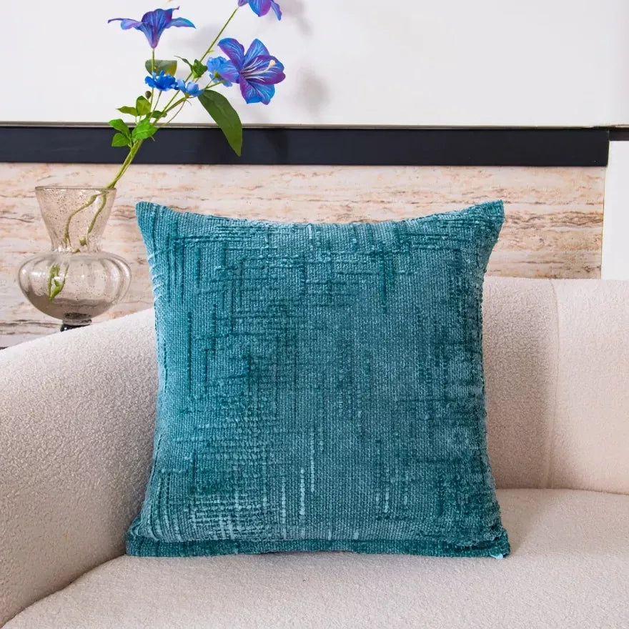 Coarse Linen Seat Cushion Cover – Soft, Breathable, and Decorative Backrest Cover for Office and Car