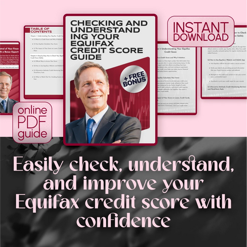 Checking and Understanding Your Equifax Credit Score Guide | Digital Download | How to Check Equifax Credit Score eBook