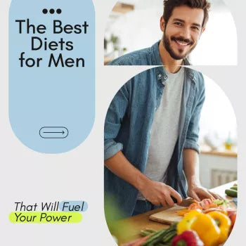 The Best Diets for Men That Will Fuel Your Power | Men’s Nutrition & Fitness eBook, High-Protein, Keto, Mediterranean & Plant-Based Diet Guide, Digital Download