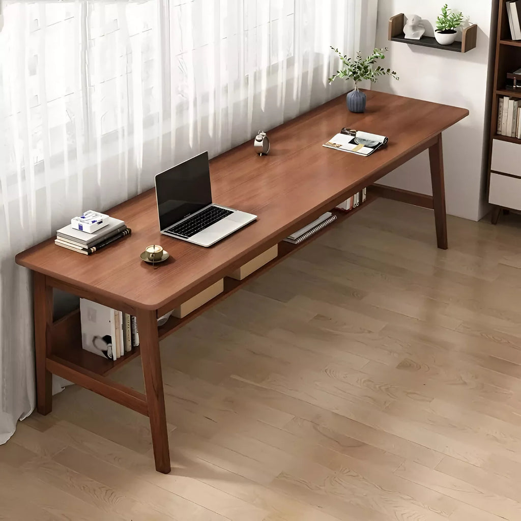 Mid-Century Modern Writing Desk for Home Office - DSARD