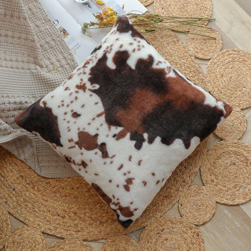 Double-Sided Plush Throw Pillow Cover – Soft Nordic Style Cushion Case - DSARD