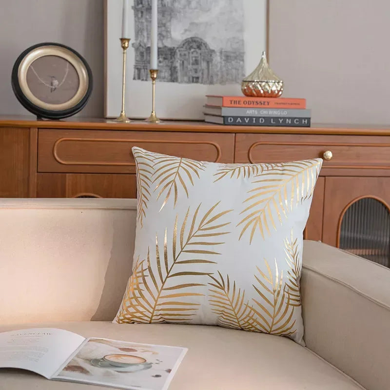 17x17in Geometric Velvet Pillow Cover - DSARD