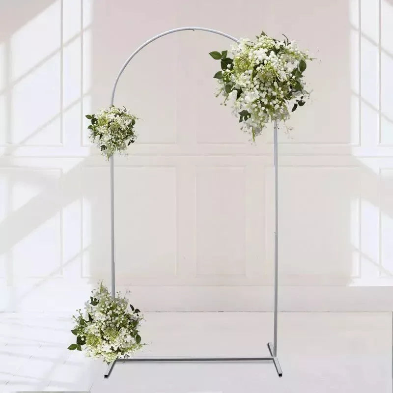 Elegant 2x1m Metal Wedding Arch - DSARD